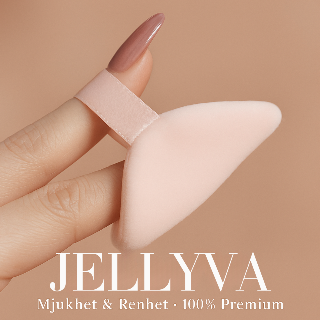 JELLVVA™ Puff – Applicateur Maquillage Doux & Précis